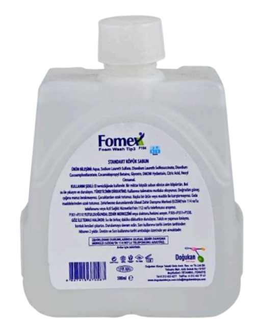 Fomex  F 303 Köpük Sabun 500ml 25'li